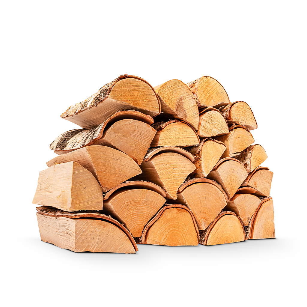 Legna di betulla essiccata in forno