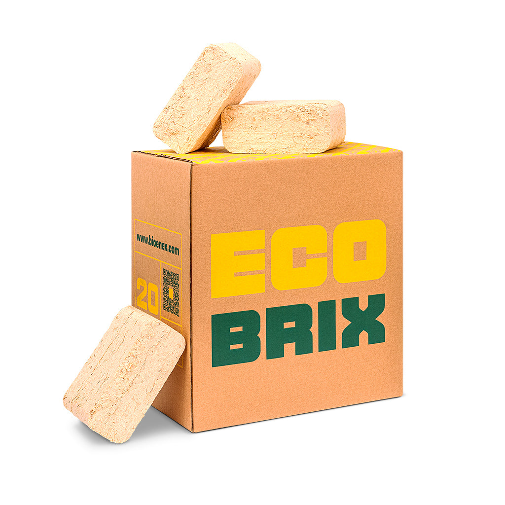 Bricchetti di segatura EcoBrix