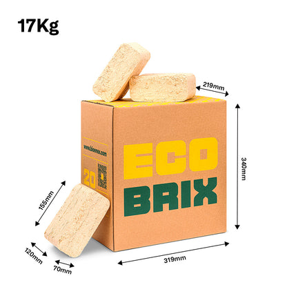 Bricchetti di segatura EcoBrix