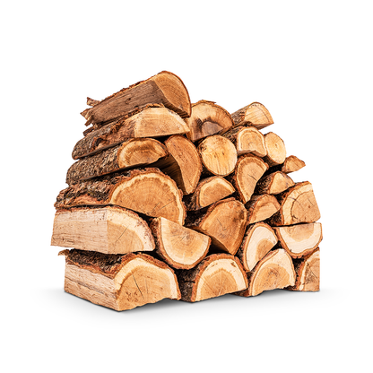Legna di quercia essiccata in forno