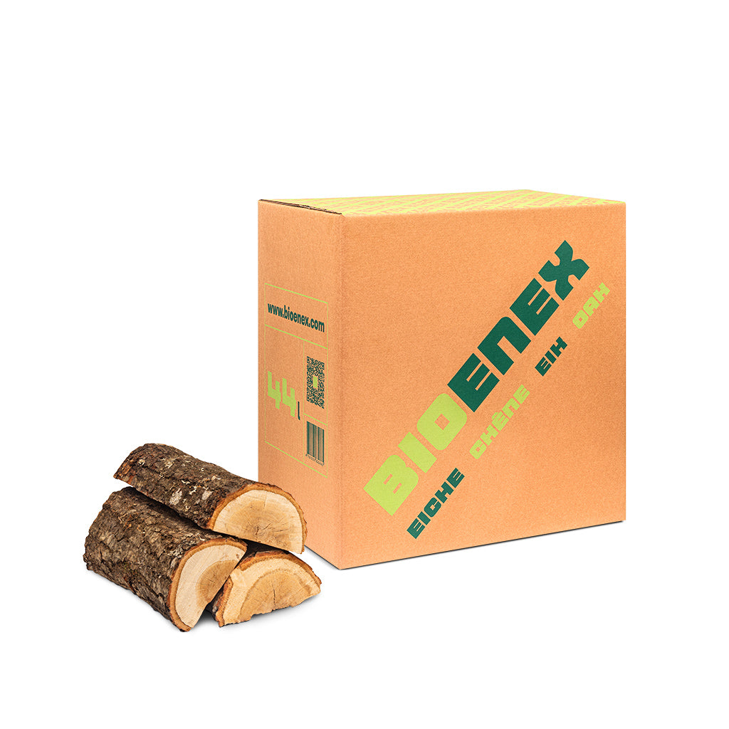 Legna di quercia essiccata in forno