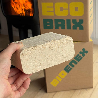 Bricchetti di segatura EcoBrix